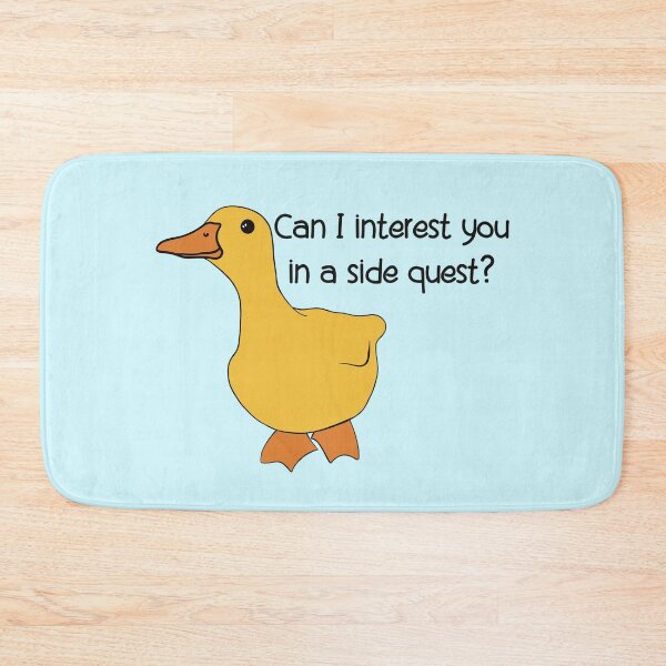 Item preview, Procrastination Duck Side Quest designed and sold by Skull Fern.