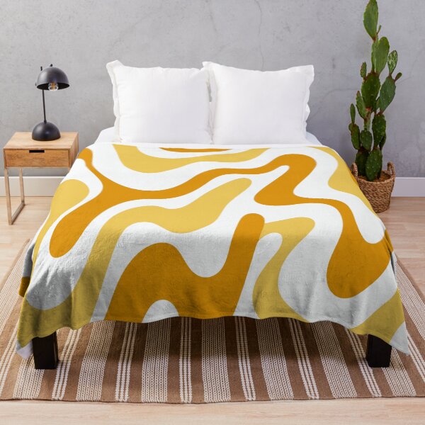 Artikelvorschau, Retro Fluid Swirls: Minimalist Abstract Waves Design entworfen und verkauft von Timegraf.