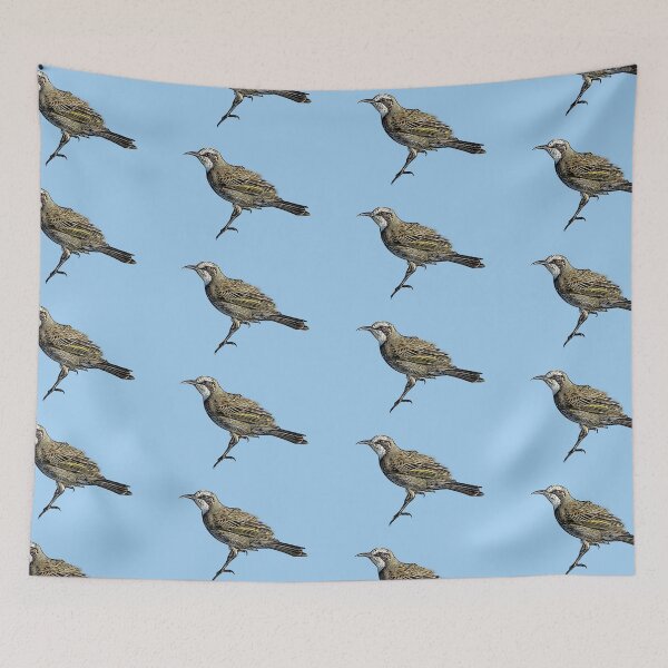 Item preview, Tawny-crowned Honeyeater Black Alternate Design  designed and sold by designsasstultd.