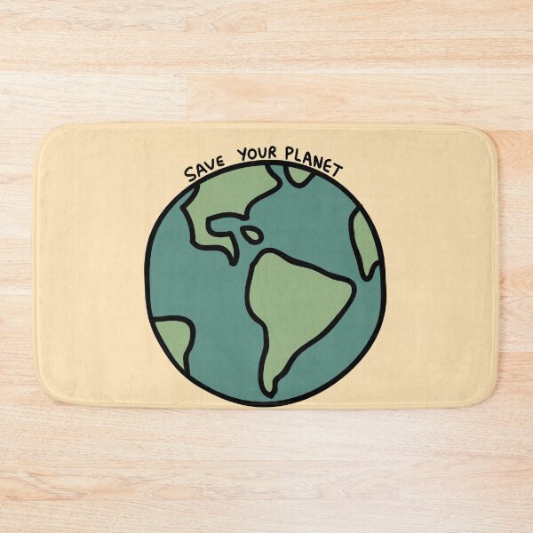 Item preview, Save Your Planet Simple Doodle designed and sold by Pink Ribbon.