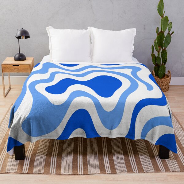 Artikelvorschau, Retro Fluid Swirls: Minimalist Abstract Waves Design entworfen und verkauft von Timegraf.