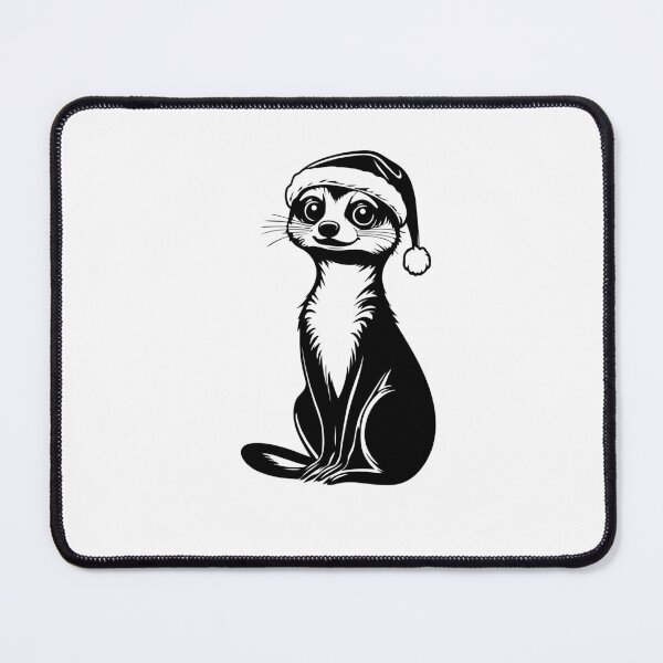 Item preview, Festive Meerkat Charm designed and sold by JollyCritters.