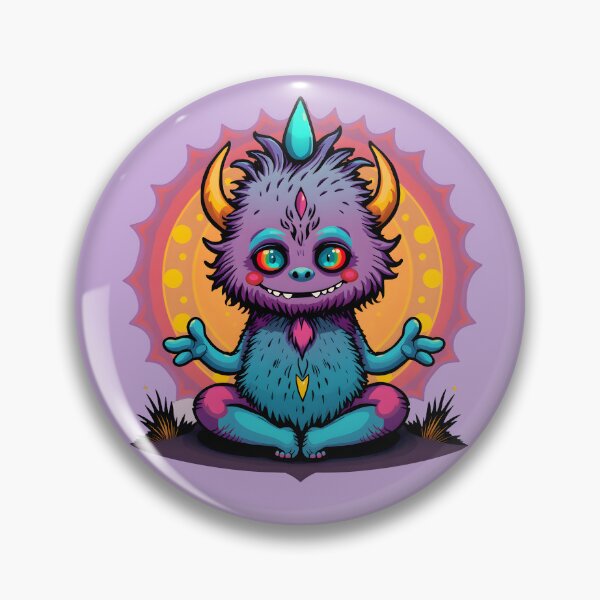Item preview, Monster Meditation designed and sold by Silvermoonmyst.