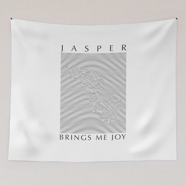 Item preview, Jasper Brings Me Joy (black linework) designed and sold by rolandlines.