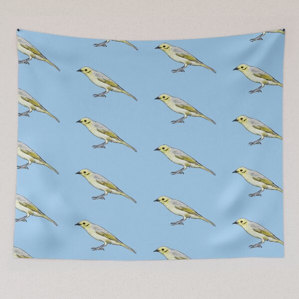 Item preview, Yellow-tinted Honeyeater Black Alternate Design  designed and sold by designsasstultd.