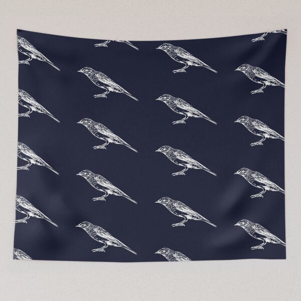 Item preview, Yellow-tinted Honeyeater White Design  designed and sold by designsasstultd.