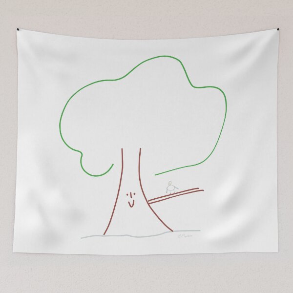 Item preview, Laughing tree & bird designed and sold by KlareLinie.