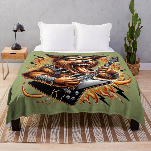 Item preview, Heavy Metal Guitar Dog – Rockin’ Canine Design designed and sold by Nauert's.