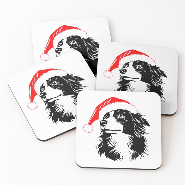 Item preview, Festive Sheltie Christmas Art designed and sold by JollyCritters.