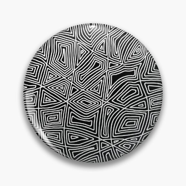 Item preview, Black and White Doodle Pattern designed and sold by SunsetFirefly.