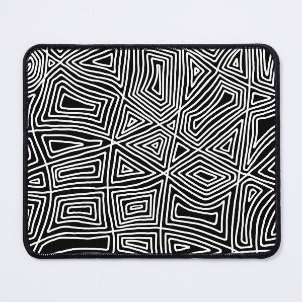 Item preview, Black and White Doodle Pattern designed and sold by SunsetFirefly.