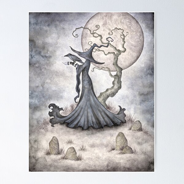 Item preview, Raven Whisperer designed and sold by AmyBrownArt.
