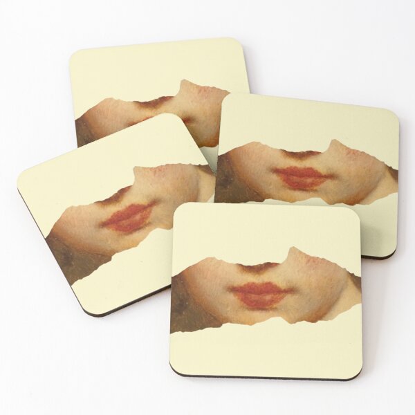 Item preview, Red girl lips, torn paint designed and sold by monzmoon.