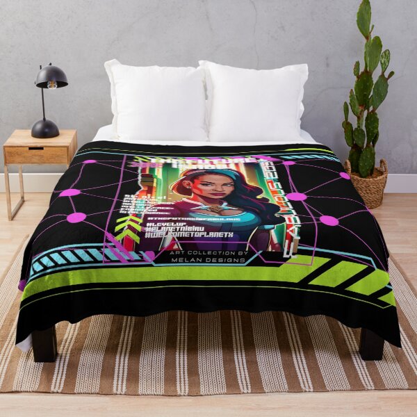 Item preview, The Future Is Now Fabulous Cyberpunk Woman Futuristic  designed and sold by Melan Designs.
