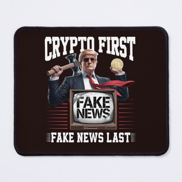 Item preview, Crypto First, Fake News Last designed and sold by lovelyq1.