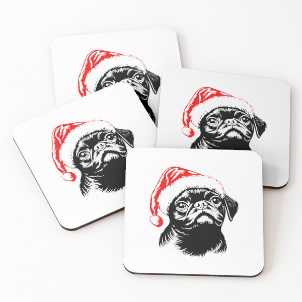 Item preview, Festive Pug Delight designed and sold by JollyCritters.