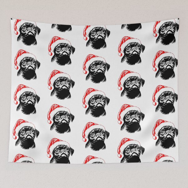 Item preview, Festive Pug Delight designed and sold by JollyCritters.