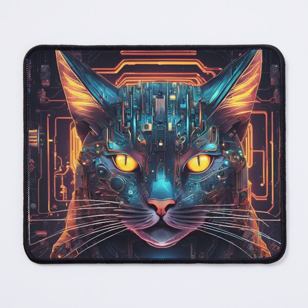 Item preview, The Cat is Cybernetic, Mechanical, Steampunk. designed and sold by Ant Category.