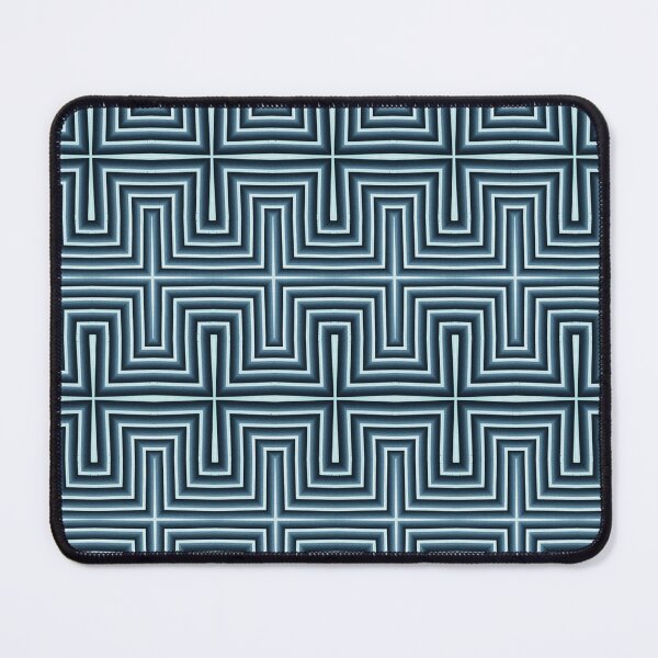 Item preview, Geometric Blue Pattern designed and sold by mackngraphics.