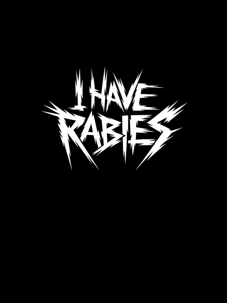 Thumbnail 4 of 4, iPhone Case, I Have Rabies Funny Embarrassing Raunchy Gear designed and sold by DynamicDesign.