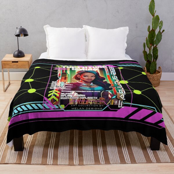 Item preview, Fabulous Futuristic Woman Cyberpunk The Future Is Now  designed and sold by Melan Designs.