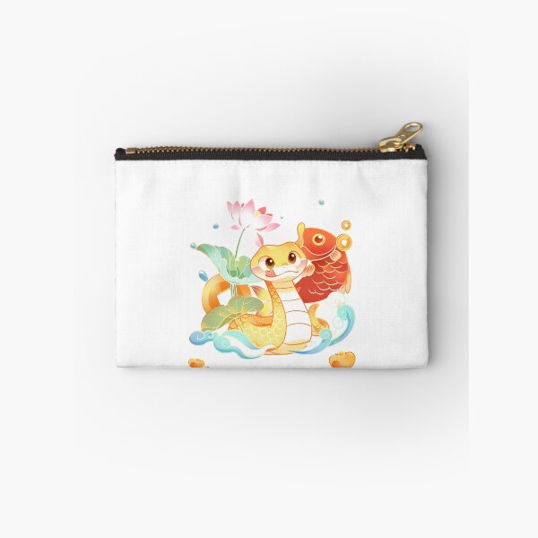 Item preview, Happy new year snake Chinese zodiac Cute year of the snake lunar new year Chinese new year snake zodiac  year of the snake sticker  good fortune designed and sold by LaundrySalt.