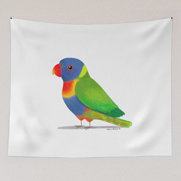 Item preview, Rainbow Lorikeet designed and sold by julianamotzko.