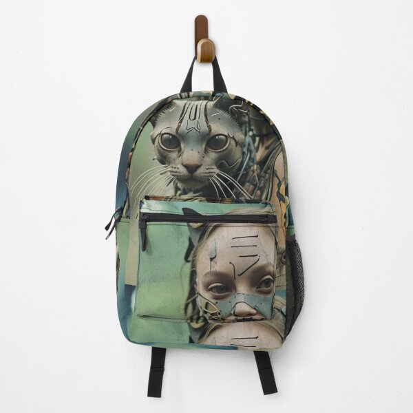 Item preview, Post Apocalyptic Girl and Cat designed and sold by Mlaniel.