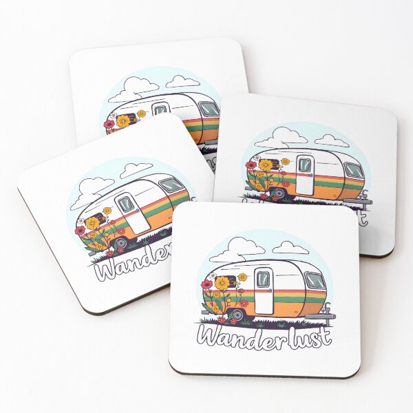Item preview, Wanderlust Camping Camper Summer Fun designed and sold by Silvermoonmyst.