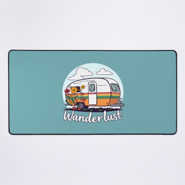 Item preview, Wanderlust Camping Camper Summer Fun designed and sold by Silvermoonmyst.