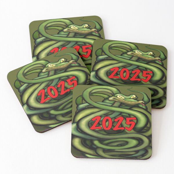 Item preview, 2025 Year of the Snake designed and sold by Kevin Middleton.