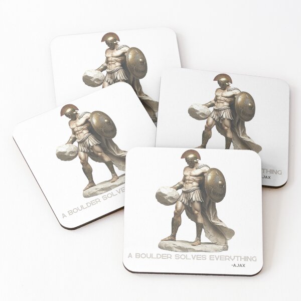 Item preview, Ajax the Mighty: Homeric Hero designed and sold by laurelinlouis.