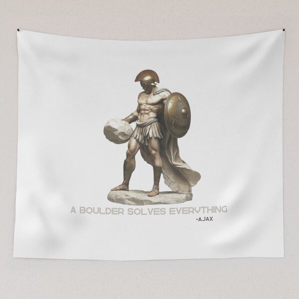 Item preview, Ajax the Mighty: Homeric Hero designed and sold by laurelinlouis.