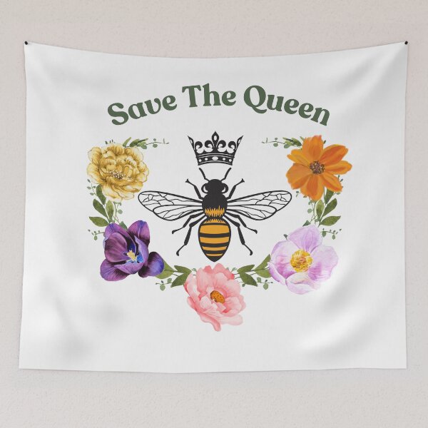 Item preview, Save the Queen Bee - Bee lovers, nature lovers  designed and sold by TIPJ.