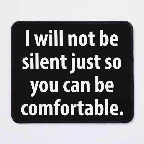 Item preview, I will not be silent  designed and sold by Rachel the Artist .
