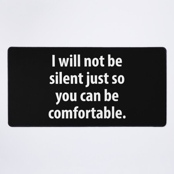 Item preview, I will not be silent designed and sold by Rachel the Artist .