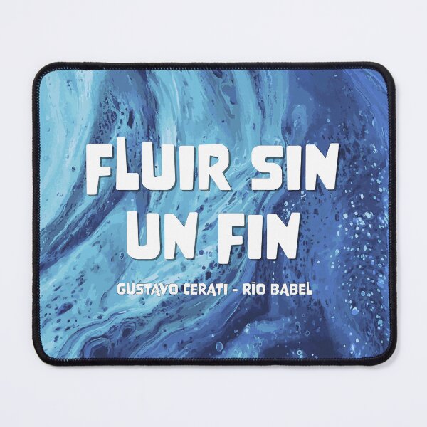 Item preview, Frase de Gustavo Cerati - Río Babel designed and sold by nuila.