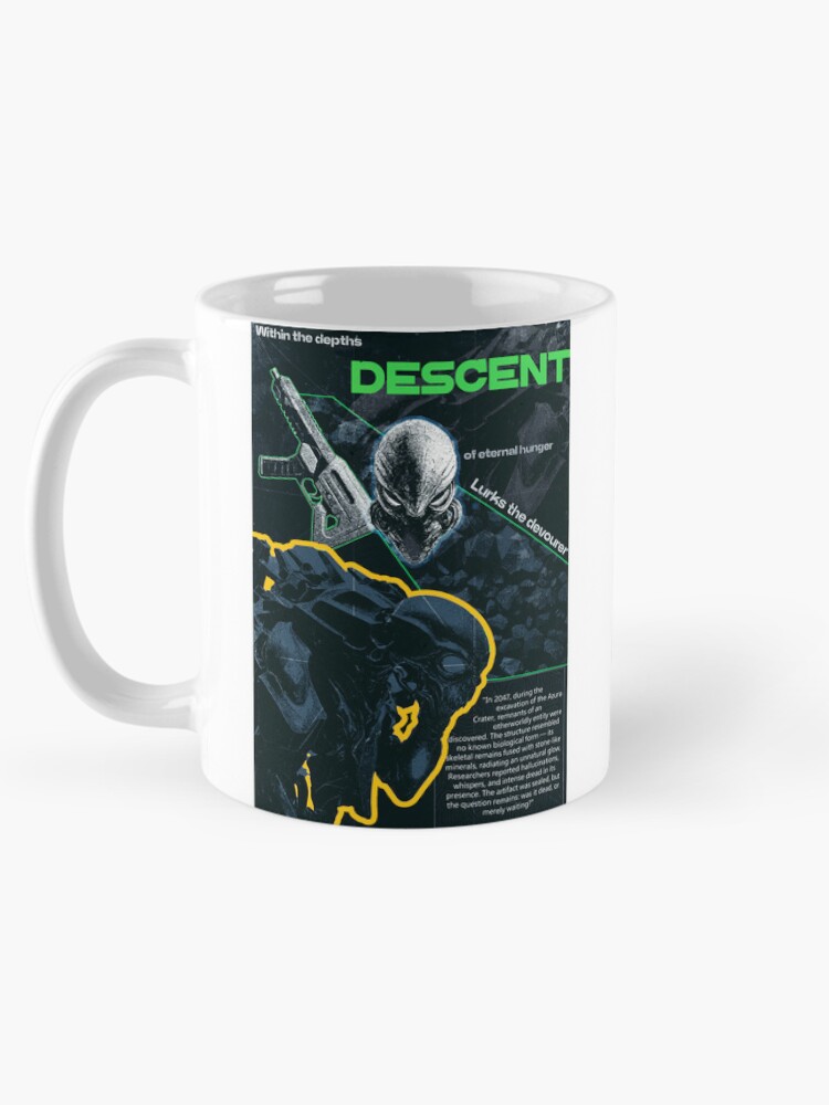Thumbnail 5 of 6, Coffee Mug, DESCENT designed and sold by AIrtastic.