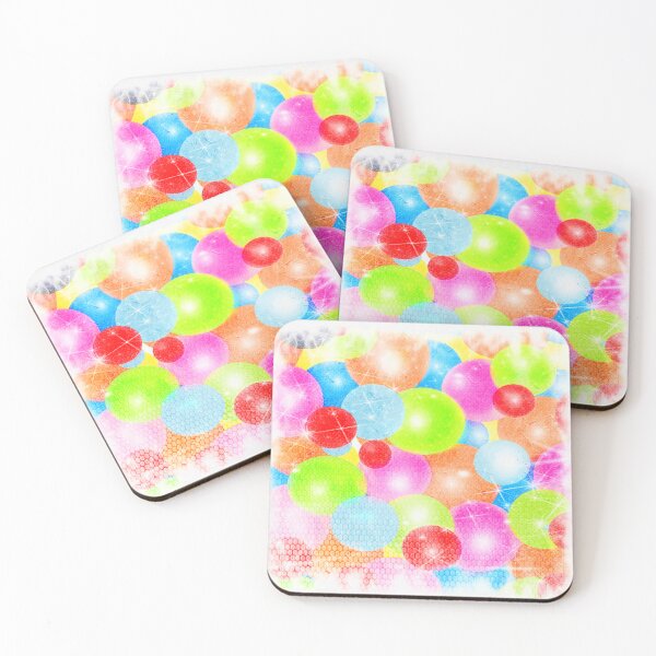 Item preview, colorful bubbles  designed and sold by Shirley cute art .