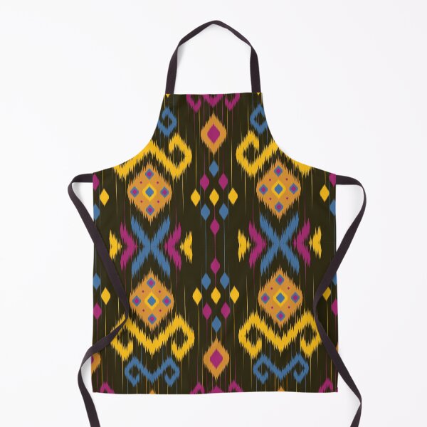 Artikelvorschau, Abstrakte Ikat-Muster mit Wurzeln im globalen Erbe entworfen und verkauft von Loomexa Studio .