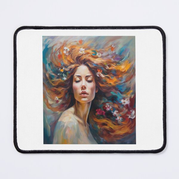 Item preview, "Floral Whirlwind: Embracing Wild Beauty" designed and sold by Artisticanvas.