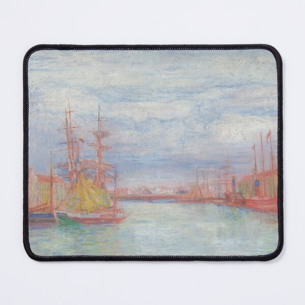 Item preview, Ostend Harbor by James Ensor (1900) designed and sold by CASturgill.