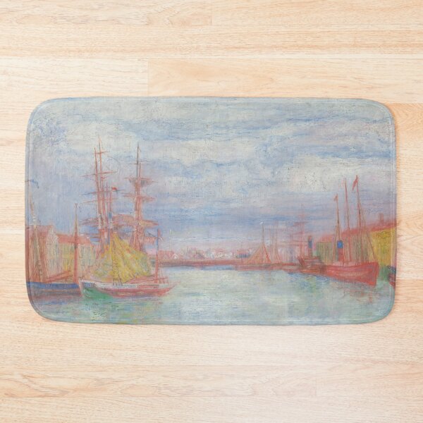 Item preview, Ostend Harbor by James Ensor (1900) designed and sold by CASturgill.