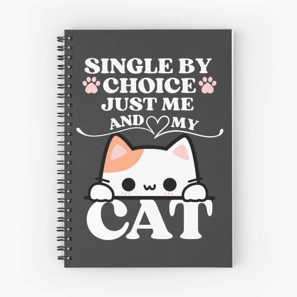 Item preview, Single by choice - cat lover - Valentine's humor designed and sold by EvergreenWhimsy.