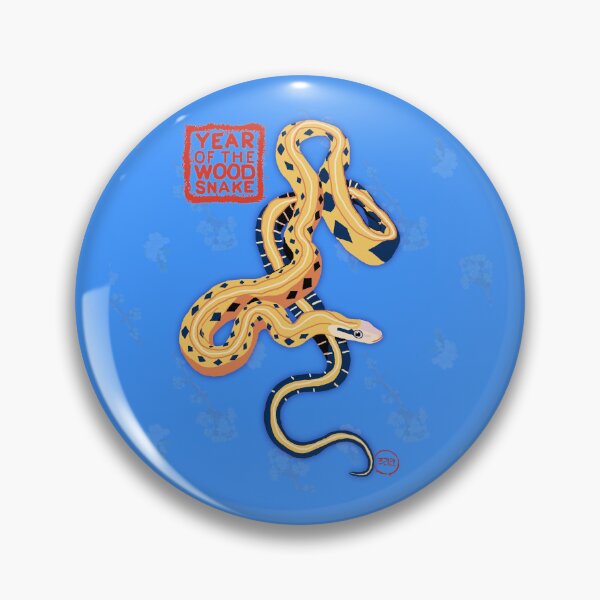 Item preview, year of the wood snake designed and sold by SaharBareket.