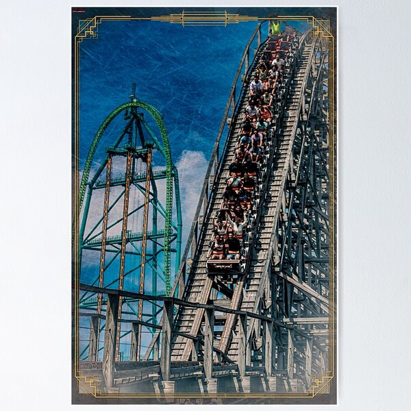 Item preview, El Toro & Kingda Ka Rollercoasters @ Six Flags Great Adventure, Custom Image designed and sold by coasterjamin24.