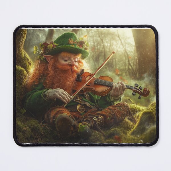 Item preview, Saint Patrick's Day Reel-Leprechaun Fiddler designed and sold by ACuriousshoppe.
