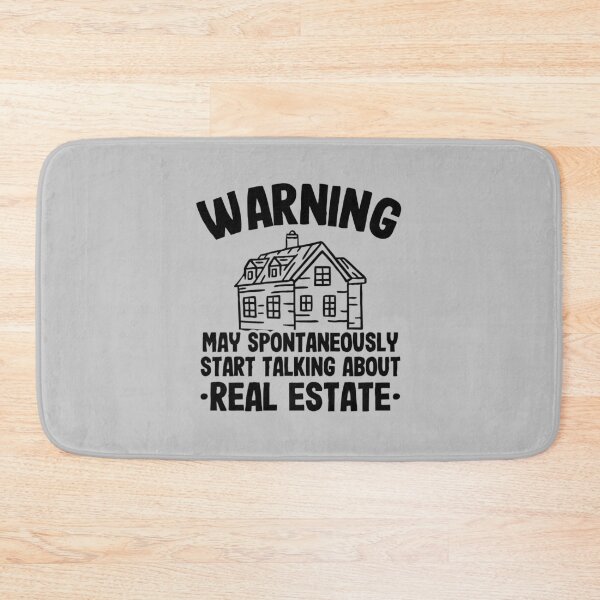 Item preview, Warning May Talk About Real Estate Agent Realtor designed and sold by zhilwahesani.