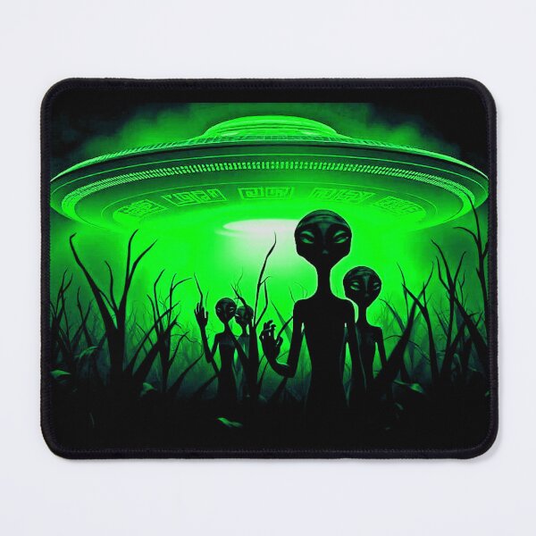Item preview, Green Aliens - UFO/UAP Sighting Over New Jersey! designed and sold by Earth Nature Creations.