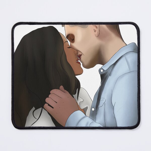 Item preview, Chenford kiss drawing designed and sold by lenasdooodles.